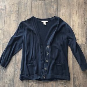 Banana Republic women’s cardigan. Navy L